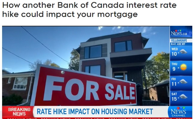 加拿大人的噩梦！房贷成倍飙升 失业潮将到？