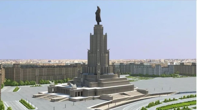 斯大林时期最大烂尾工程 苏维埃宫有多壮观？