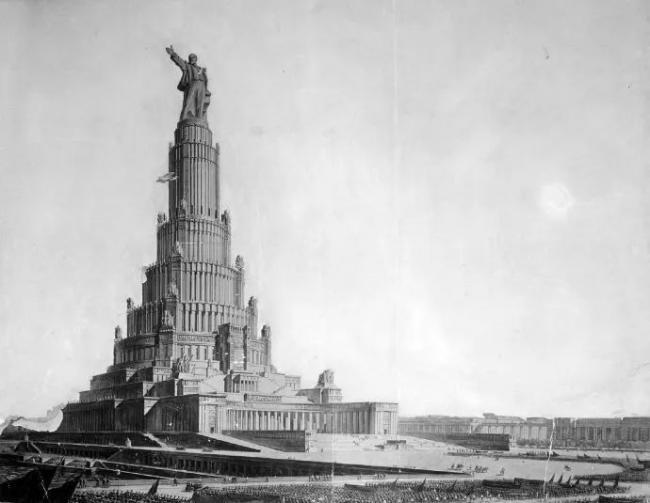 斯大林时期最大烂尾工程 苏维埃宫有多壮观？