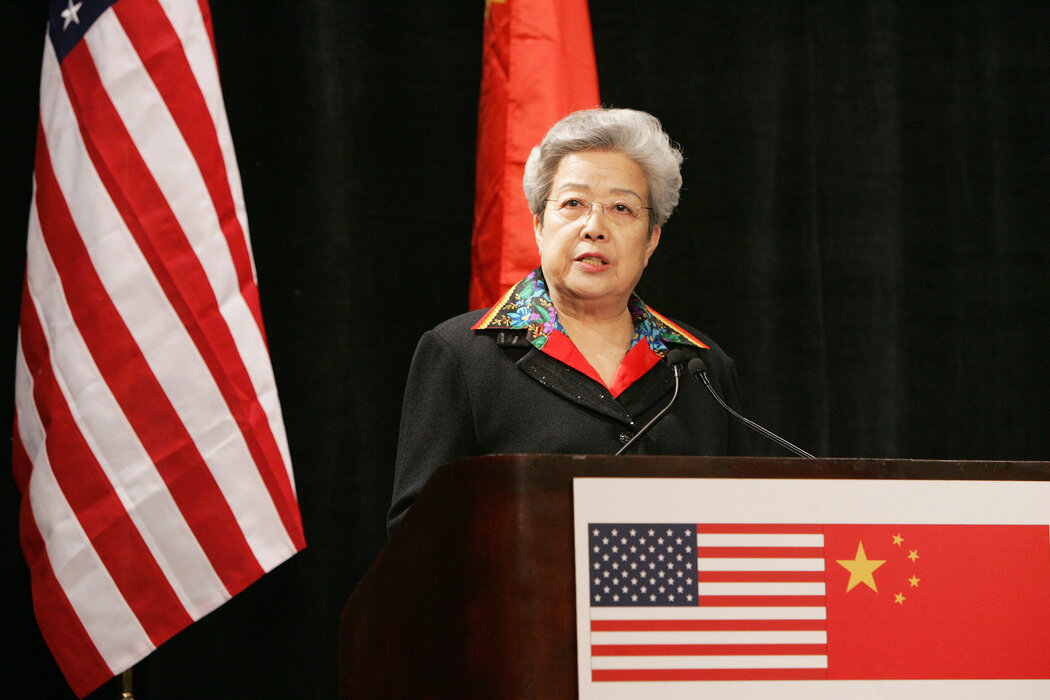 中国前副总理吴仪2007年在华盛顿。