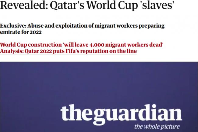 那些死在世界杯脚下的南亚劳工