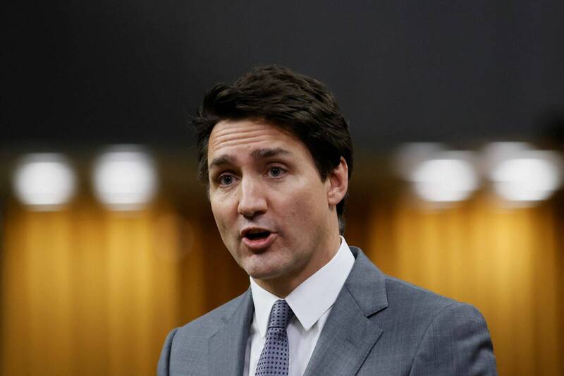 加拿大总理杜鲁道。（路透档案照）