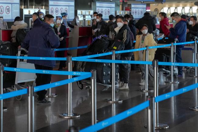 日本加强筛检旅客首日92例阳性 90人到过中国