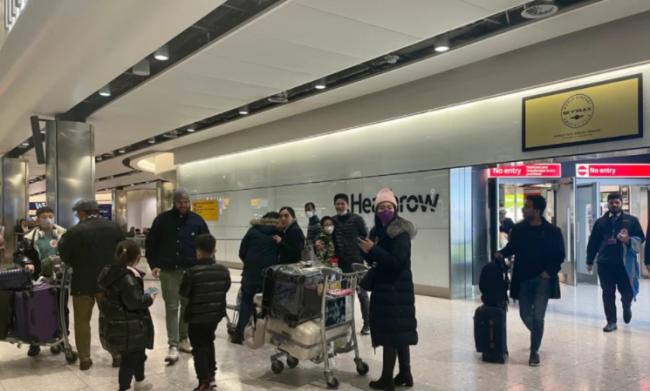 中国旅客：入境英国落地未有要求核酸检测