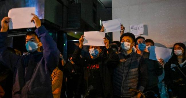 部分“白纸革命”示威者仍被拘 人权观察吁放人