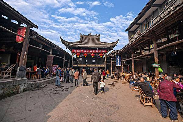 四川十大古镇之一 被誉为“中国的诺亚方舟”