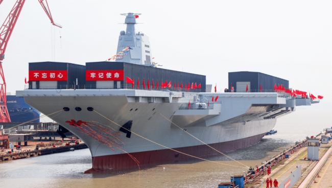 中国官宣福建舰海试 两大焦点试验奔美军而来