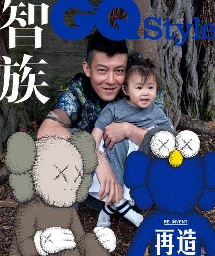 陈冠希与女儿登上杂志封面和赵本山越来越像了