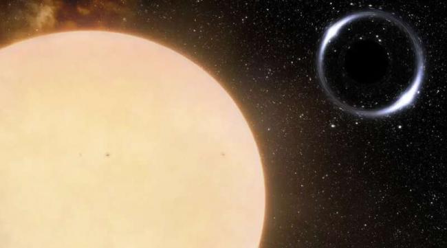 要完犊子了?天文学家发现一个黑洞正接近地球