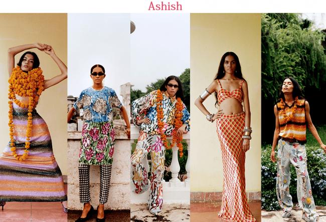 Ashish 2023春夏系列 纹理面料增加了时尚气息