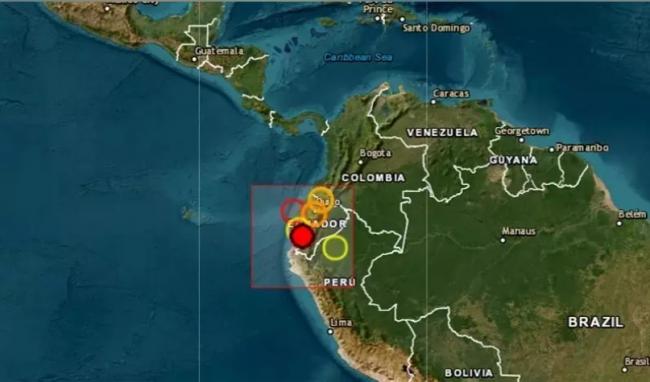 快讯！厄瓜多尔与秘鲁发生规模6.8强震