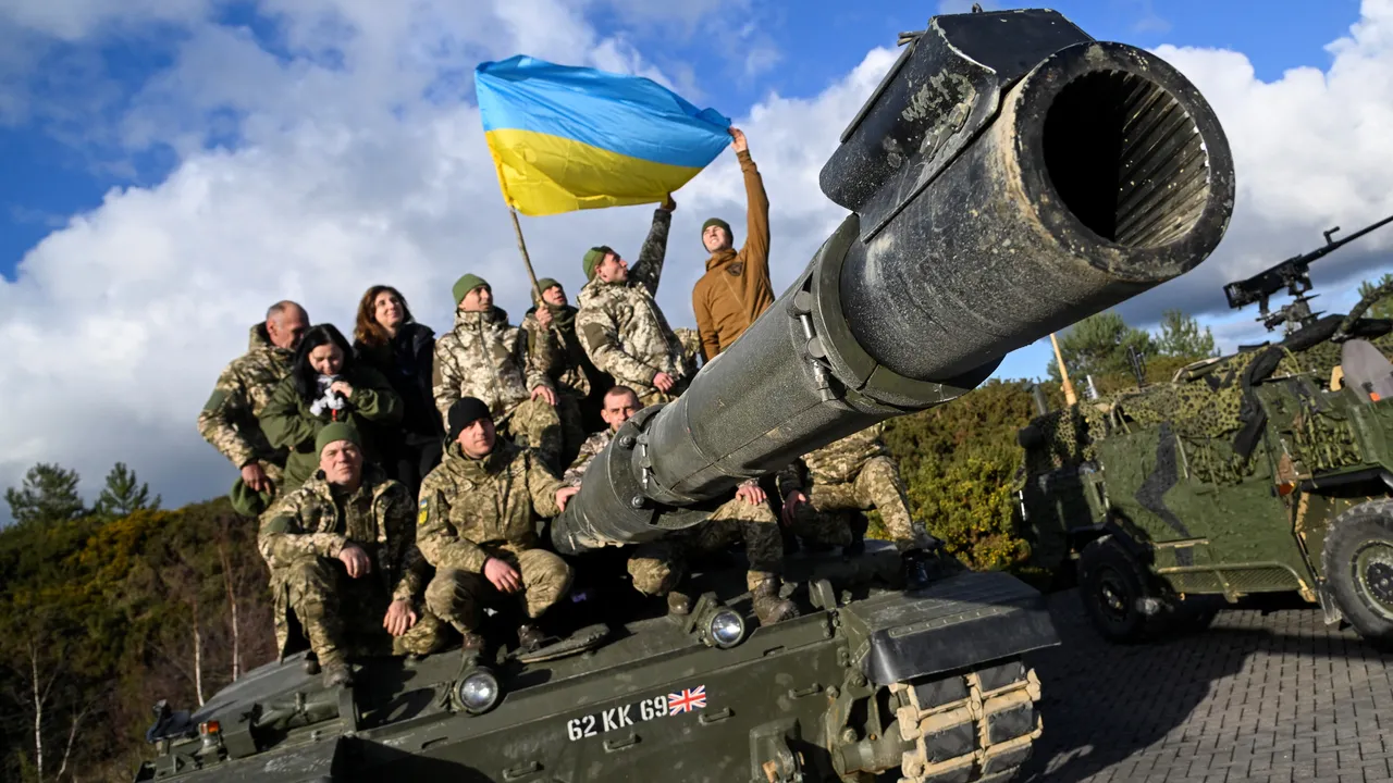 英國已經為烏克蘭戰士完成「挑戰者2型」坦克的訓練。路透社
