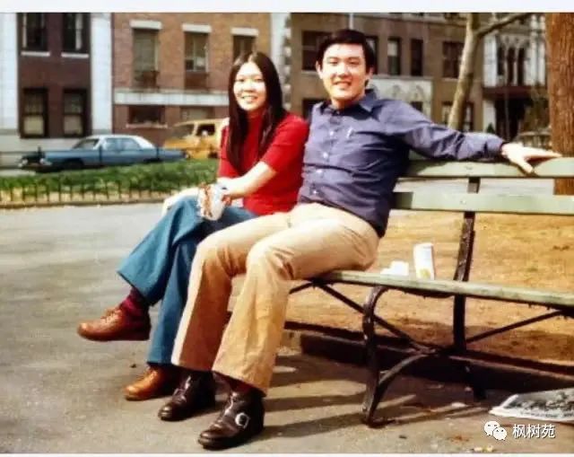 1975和1989年，马英九和妻子