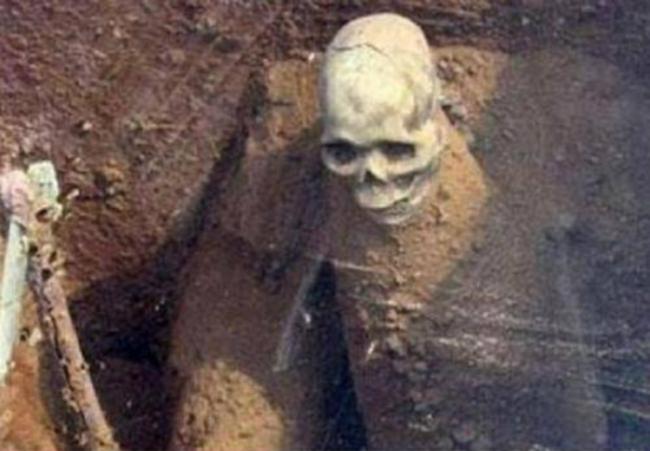 1960年武皇孙女陵墓被挖开后，1工作人员被吓哭