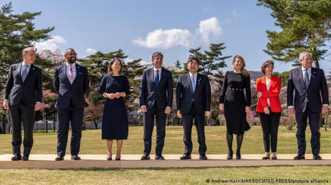 团结力量前所未见！G7声明痛击北京 打脸马克龙