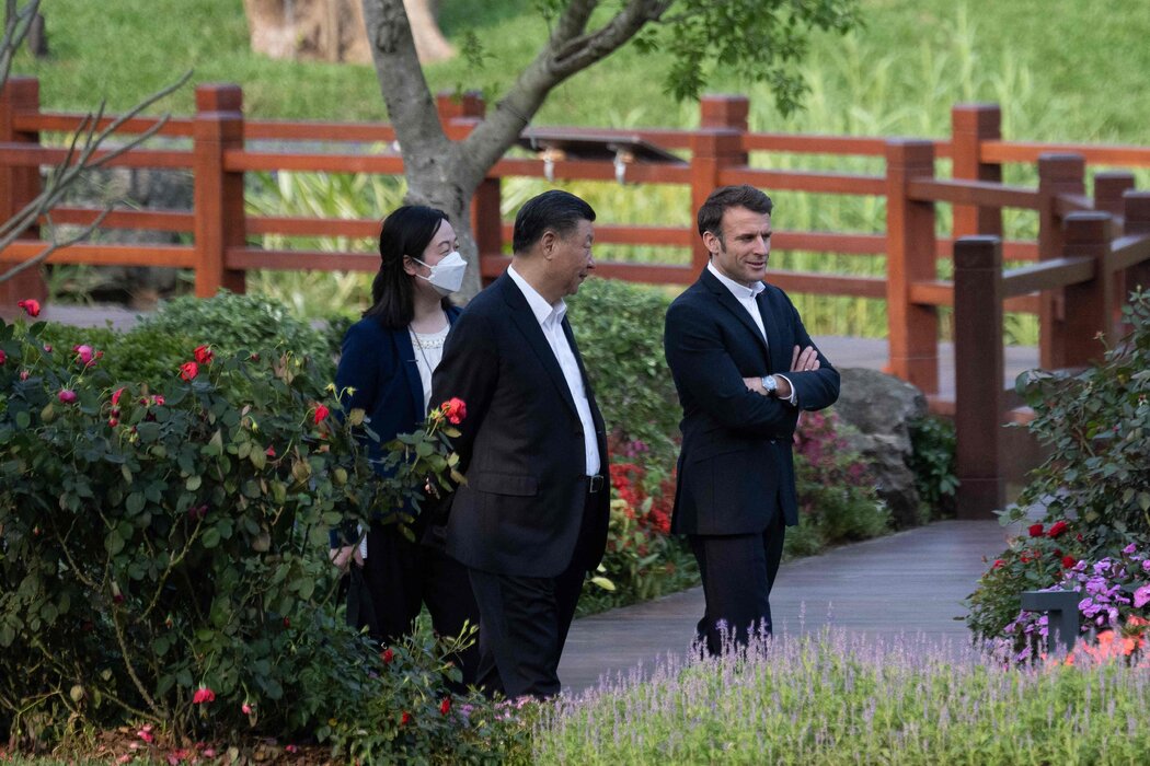 法国总统马克龙本月早些时候前往北京，表达了对中国最高领导人习近平的信心。