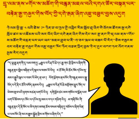 传西藏一教师因评论达赖喇嘛视频遭拘捕