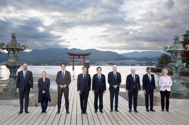 北京瞪大眼：广岛G7峰会要打什么牌