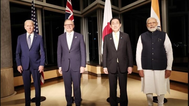 美国日本印度澳大利亚四国首脑峰会2023年5月20日广岛