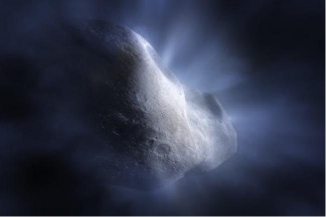 罕见彗星上发现水 激发新谜团