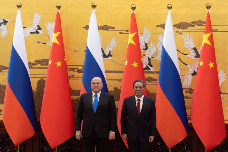俄羅斯總理米舒斯京近日訪問北京，兩國預計簽署一系列雙邊協定。（路透）