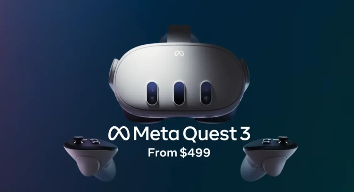 抢在苹果前面 小扎发布最新MR设备Meta Quest 3
