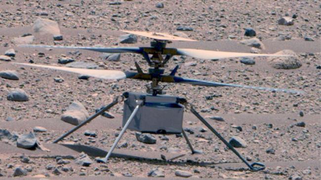 失联63天 NASA火星无人直升机给家里通话