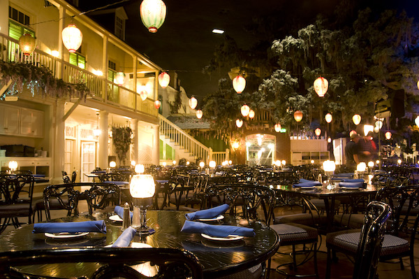 Caption: The Blue Bayou Restaurant has a distinctive ambiance with delicious food to please every palate.
