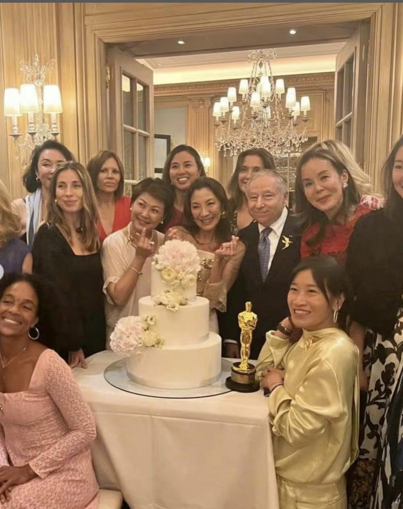 各国好友们来参加杨紫琼的婚礼。（取材自Instagram）