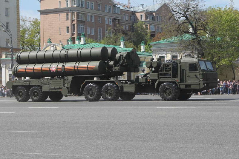 俄羅斯 S-400 防空導彈系統。   圖：翻攝自維基百科