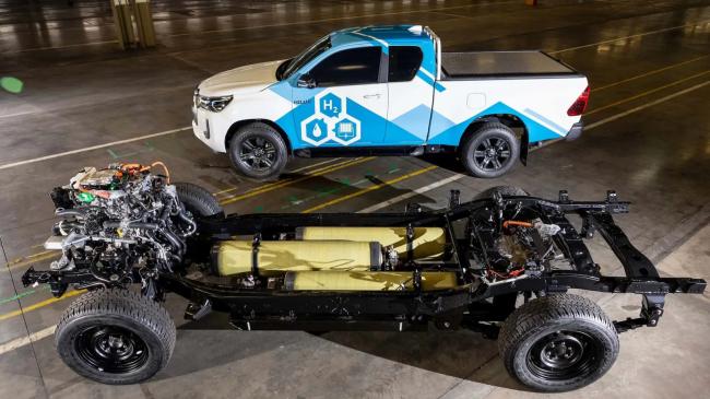 丰田发布Hilux氢燃料电池原型车 续航里程587公里