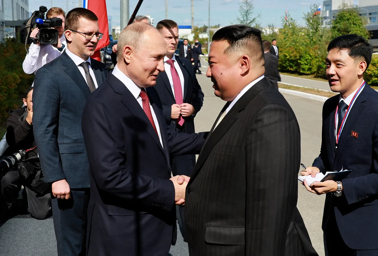 金正恩訪問俄羅斯，13日會晤普丁。路透社
