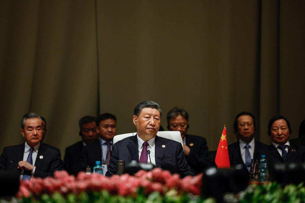 中国最高领导人习近平今年8月在约翰内斯堡的金砖国家峰会上。