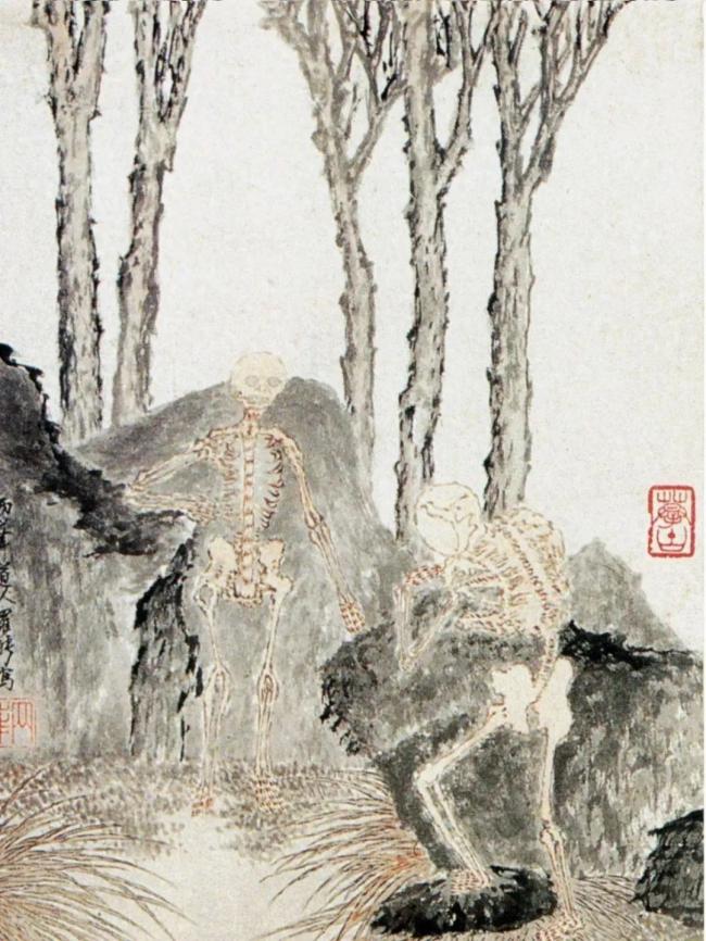 清朝画家自称见“鬼”，画在纸上流传200多年