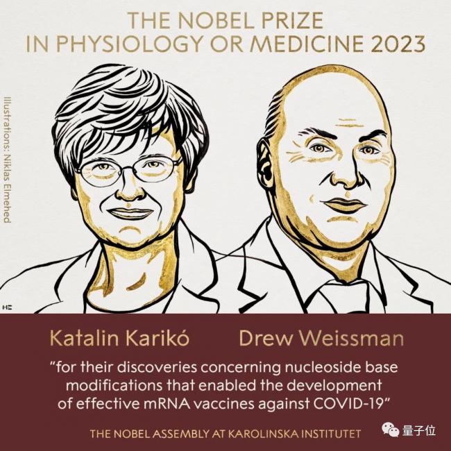 刚刚，诺贝尔奖颁给mRNA疫苗