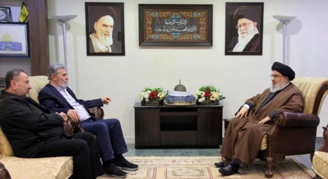 真主党见哈玛斯、伊斯兰圣战组织 3方会面照曝光