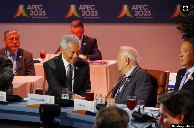 APEC台湾代表张忠谋：没有跟习主席有任何互动