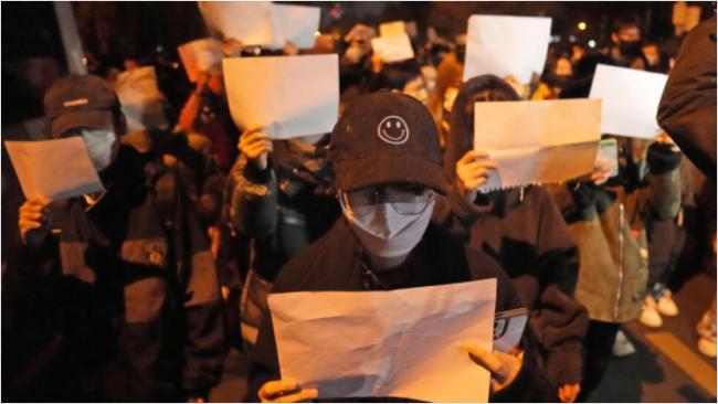 “白纸运动”近一年  中国人权仍堪忧