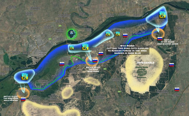 乌军逼近河岸俄军生命线 马克龙被迫改变立场