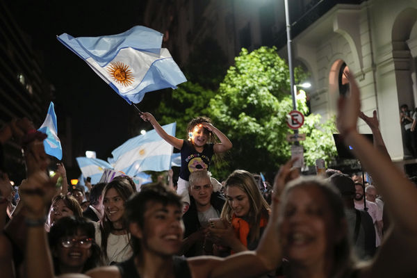 ▲▼阿根廷總統當選人米萊（Javier Milei）將於12月10日就職。（圖／達志影像／美聯社）