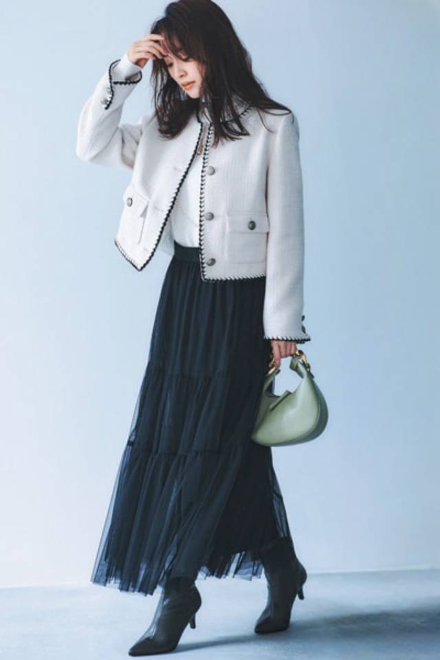日本某时尚职业杂志11月份穿搭排名