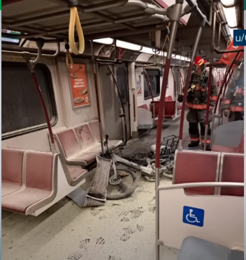 多伦多地铁爆炸被大火吞噬 警方公布细节