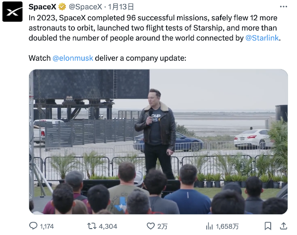 马斯克：SpaceX八年内送人类上火星