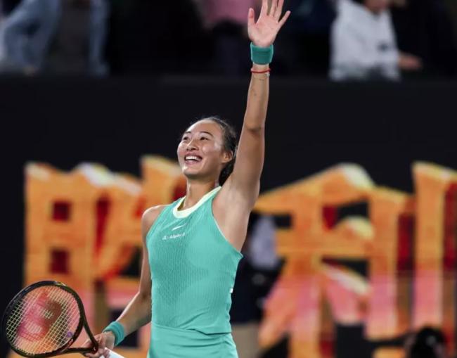 李娜之后 中国郑钦文杀进澳网女单决赛