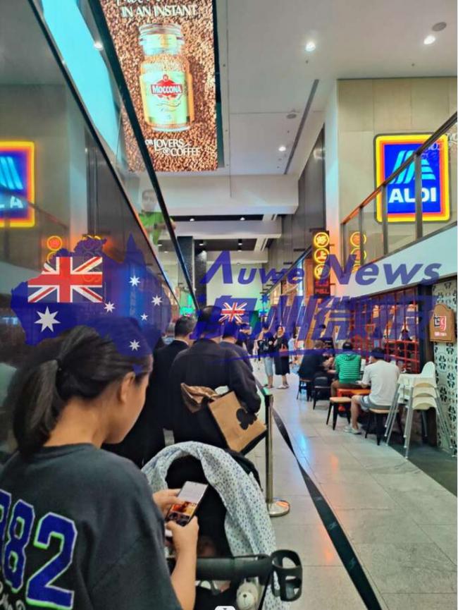 澳华人全体抢菜 海鲜烧腊店至少排1小时