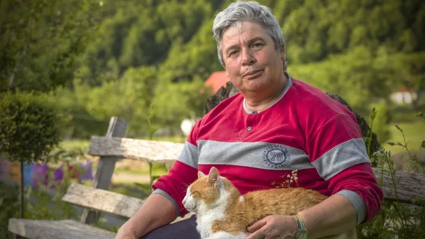 58歲的杜尼被稱為巴爾幹半島最後一位「女漢子」。翻攝BBC