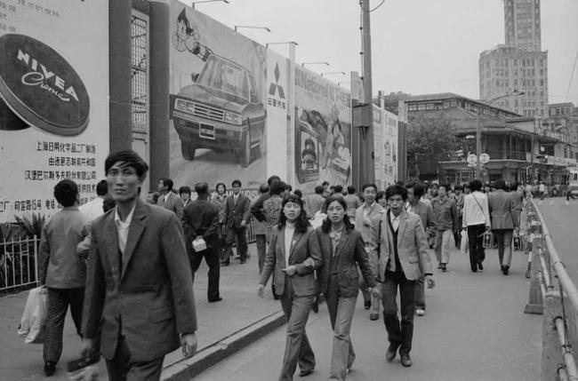 80年代的上海 处处都是别样风景