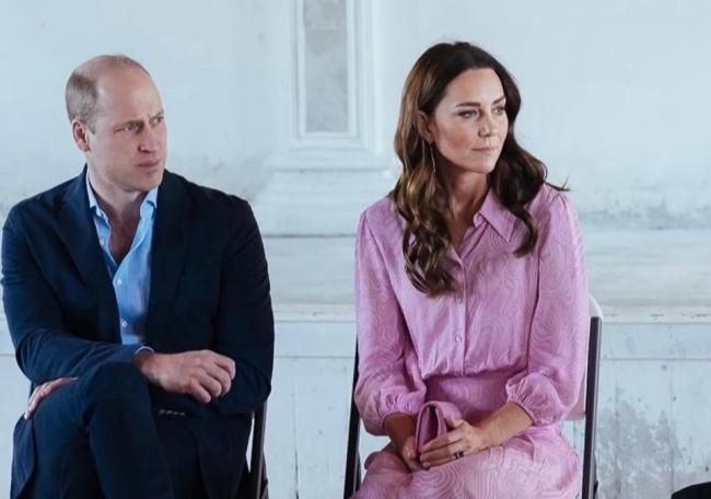 威廉王子夫妇最新合影突被曝 两人表情掀起热议