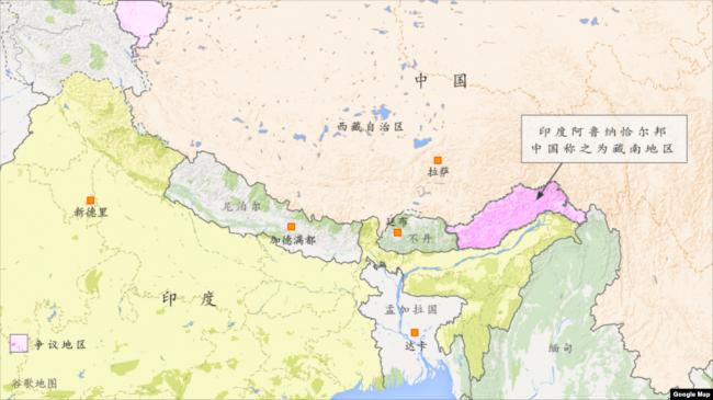中国颁《地名管理条例》，对中印争议地区宣主权