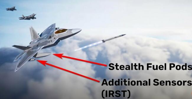 专为剑指中国    美F-22隐形战机升级